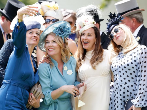 Royal Ascot girls day out on the Ladies Day!